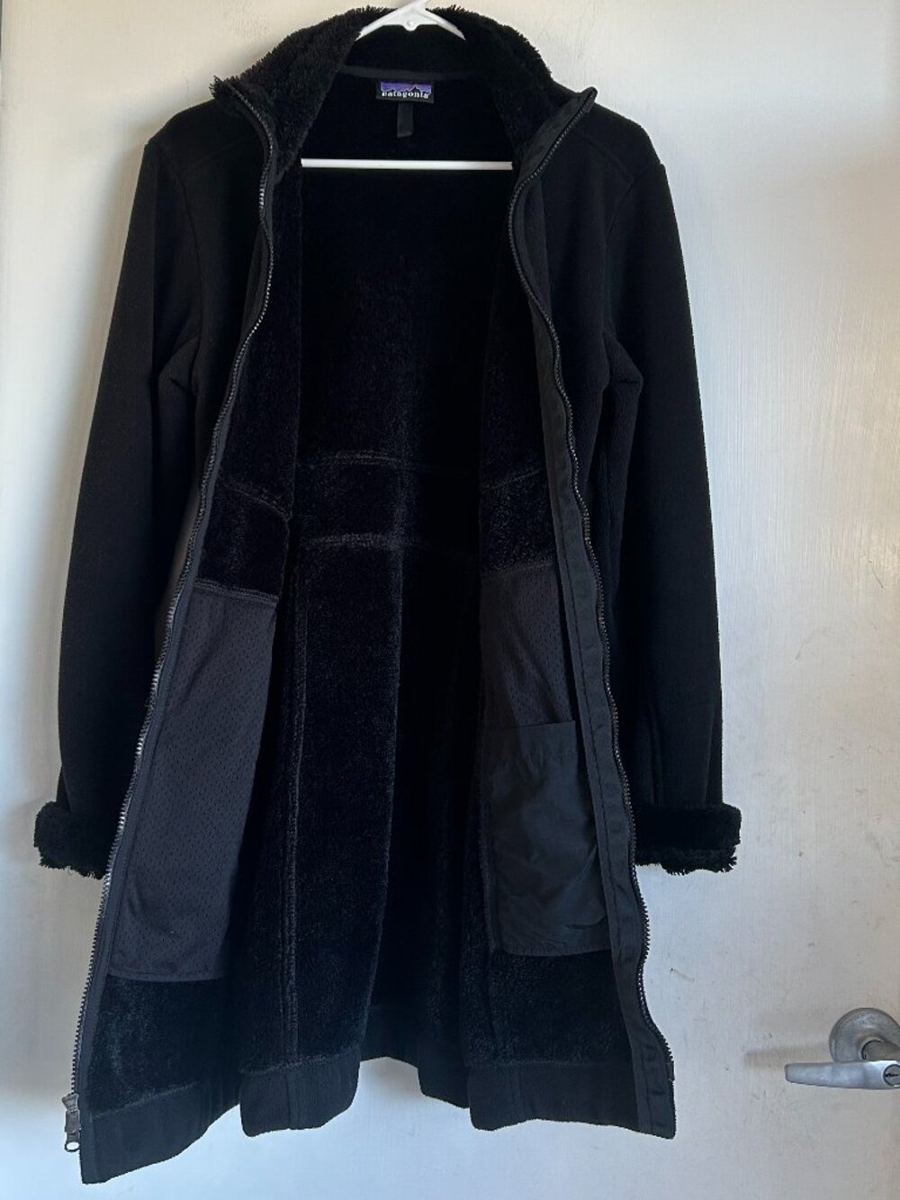 Patagonia - Black Fleece Trench Coat
